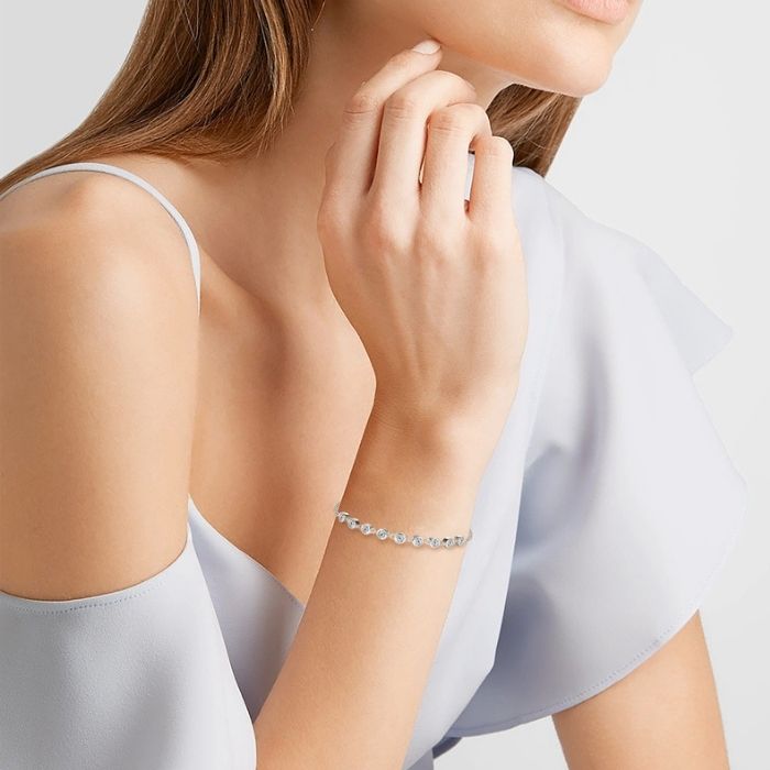 Silberarmband Damen Diamanten