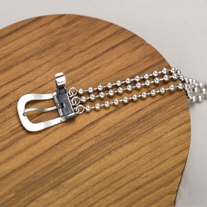 Silberarmband Damen Gürtel