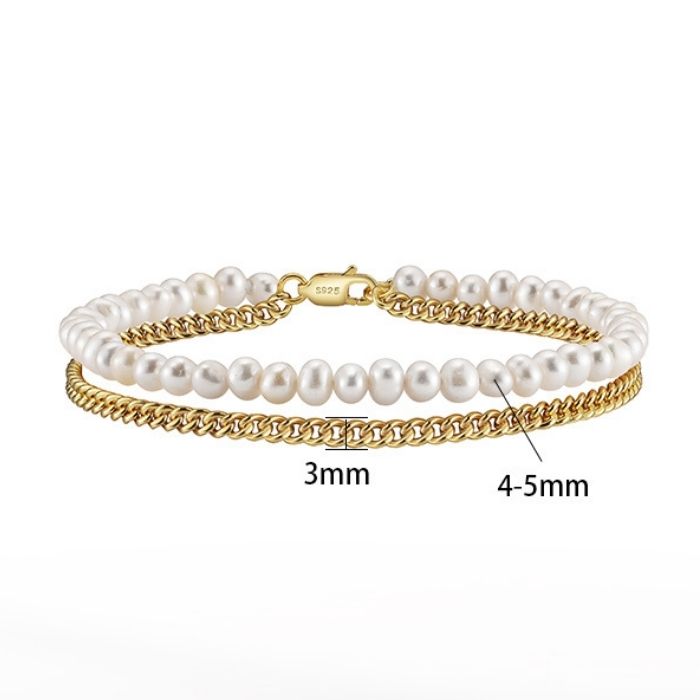 silberarmband-herren-damen-925-sterling-silber-doppellagige-kubanische-kette-mit-barock-perlen-armband