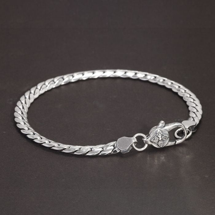 Silberarmband Herren Echte