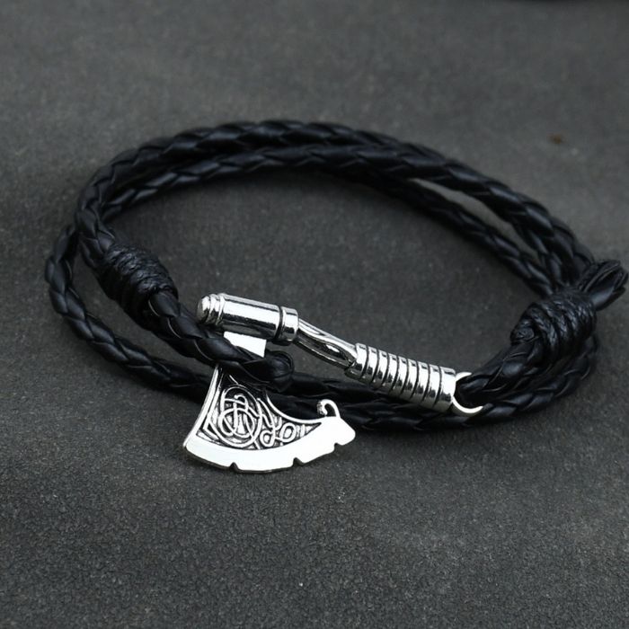 wikinger-armband-316l-edelstahl-axt-wikinger-armband-irish-knot-piraten-axt-handmade-geflochten