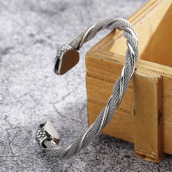 wikinger-armband-herren-326l-edelstalh-wikinger-Schlange-manschettenarmband
