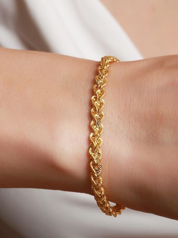 goldarmband-damen-585-14-karat-gold-zweireihiges-gedrehtes-armband
