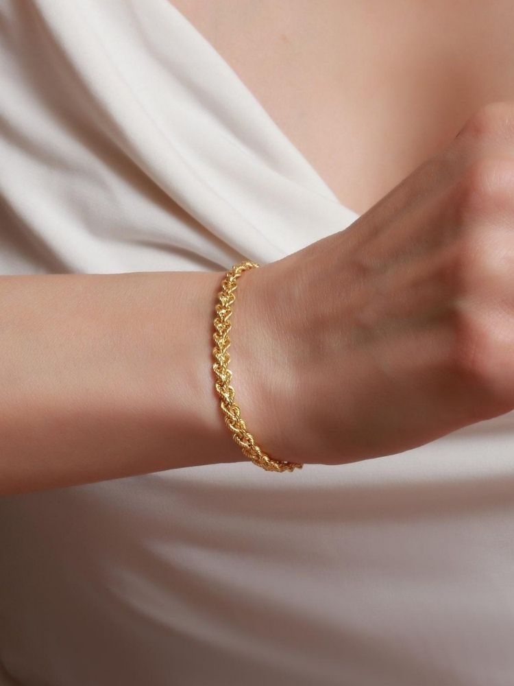 goldarmband-damen-585-14-karat-gold-zweireihiges-gedrehtes-armband