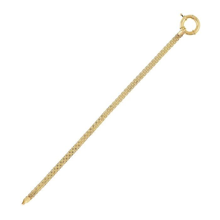 goldarmband-damen-585-echte-14k-gold-mesh-ketten-armband-marine-lock-verschluss-4mm