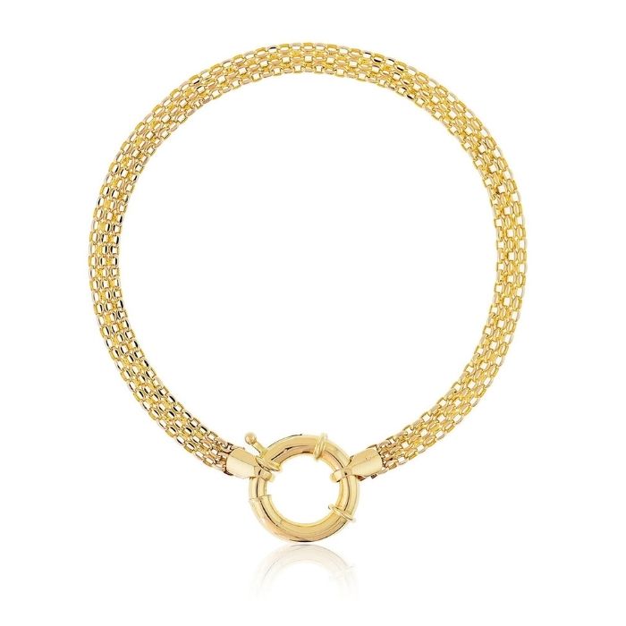 goldarmband-damen-585-echte-14k-gold-mesh-ketten-armband-marine-lock-verschluss-4mm