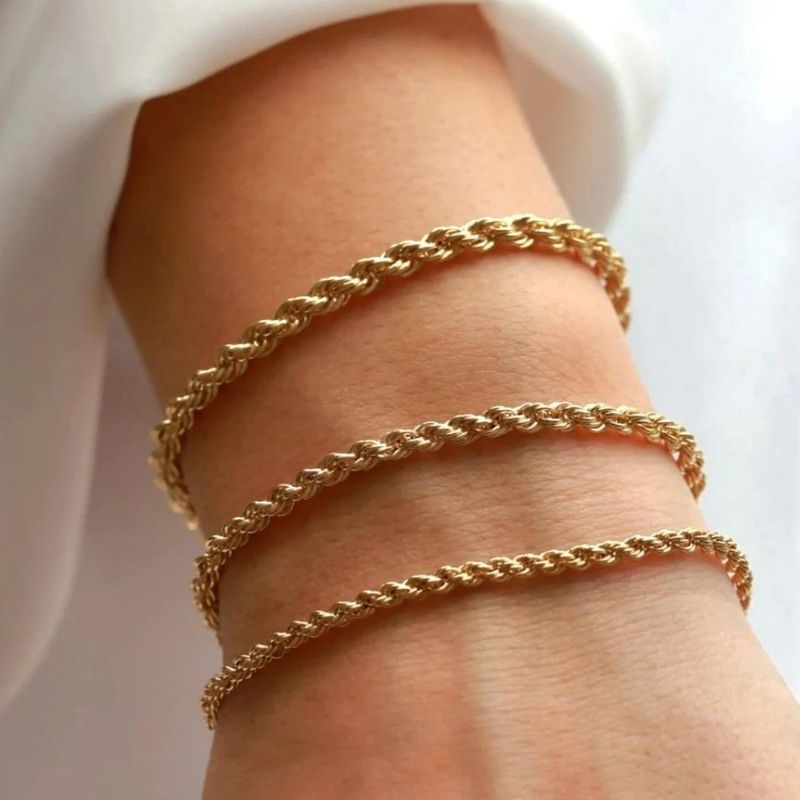 goldarmband-damen-herren-750-18-karat-gold-seil-armband-kette-geburtstagsgeschenk