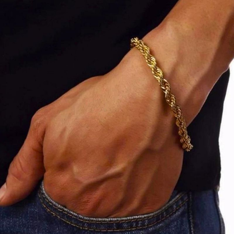 goldarmband-damen-herren-750-18-karat-gold-seil-armband-kette-geburtstagsgeschenk