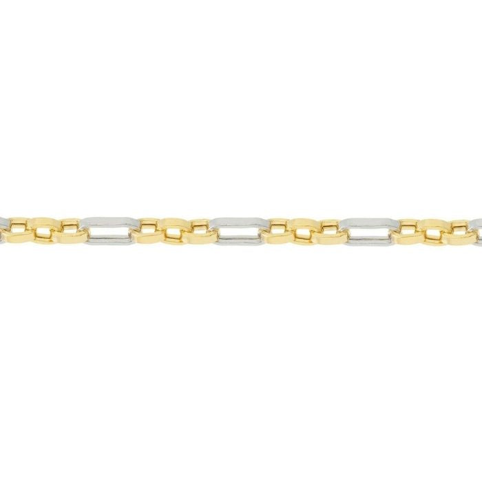 Goldarmband Herren Rolo 14K